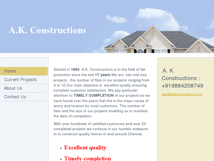 www.akconstructions.co.in