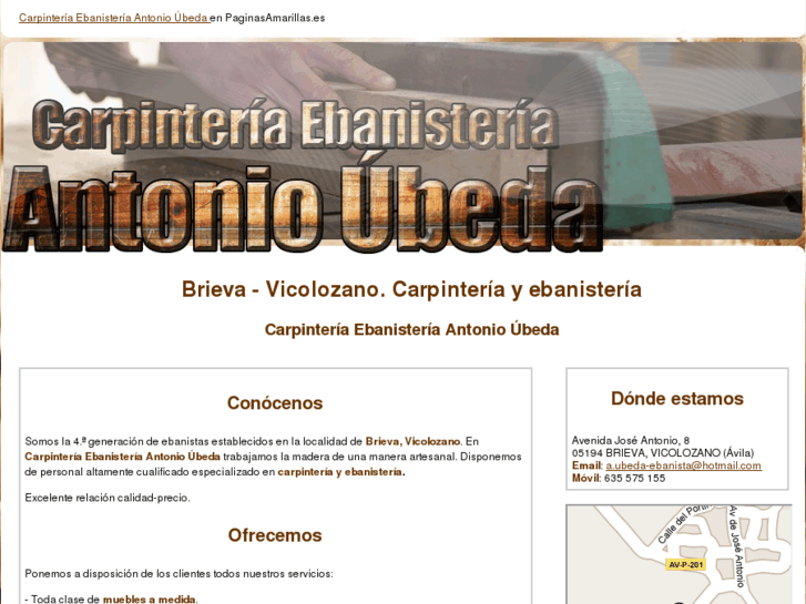 www.carpinteriaebanisteriaantonioubeda.com