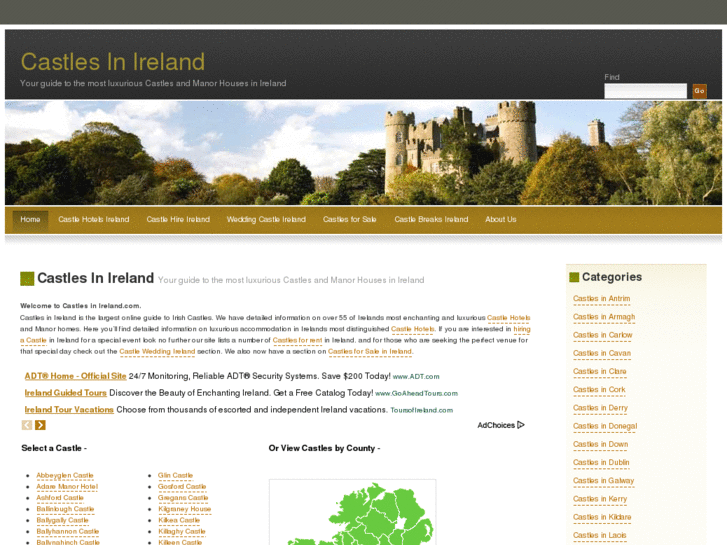 www.castlesinireland.com