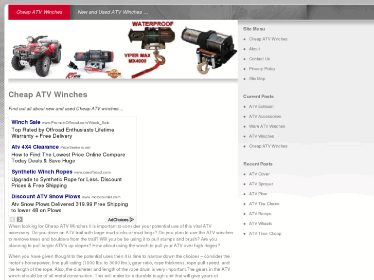 www.cheapatvwinches.com