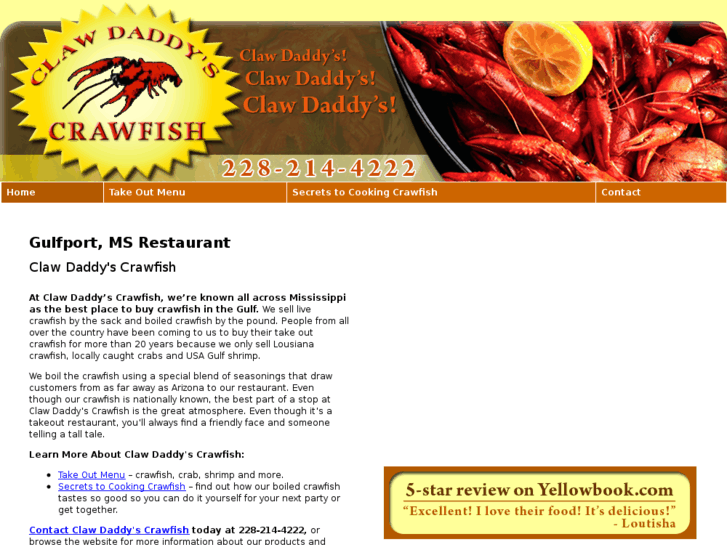 www.clawdaddyscrawfish.com