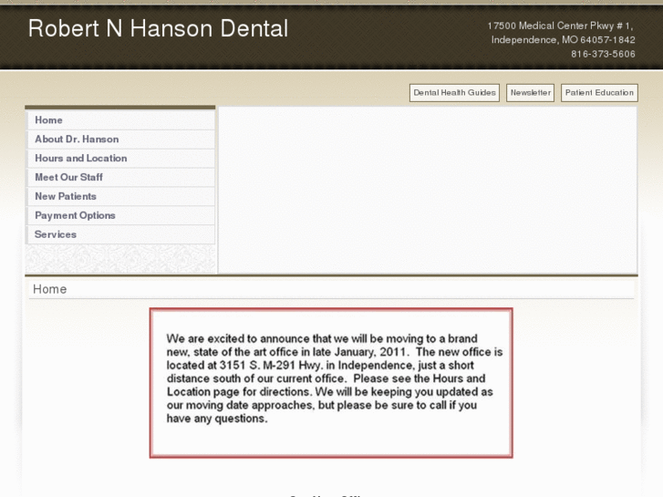 www.drroberthanson.com