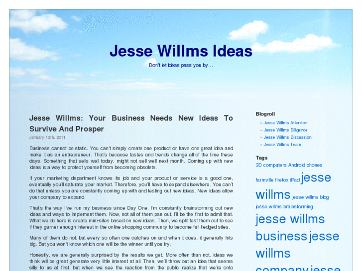 www.jessewillmsideas.com