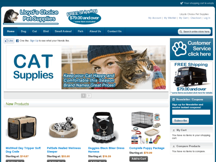 www.lloydschoicepetsupplies.com