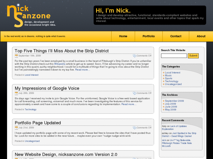 www.nicksanzone.com