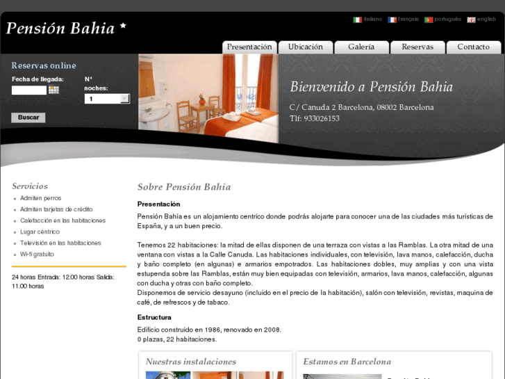 www.pensionbahiabarcelona.com