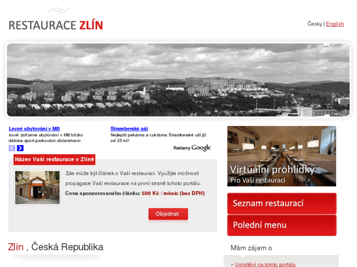 www.restauracezlin.cz