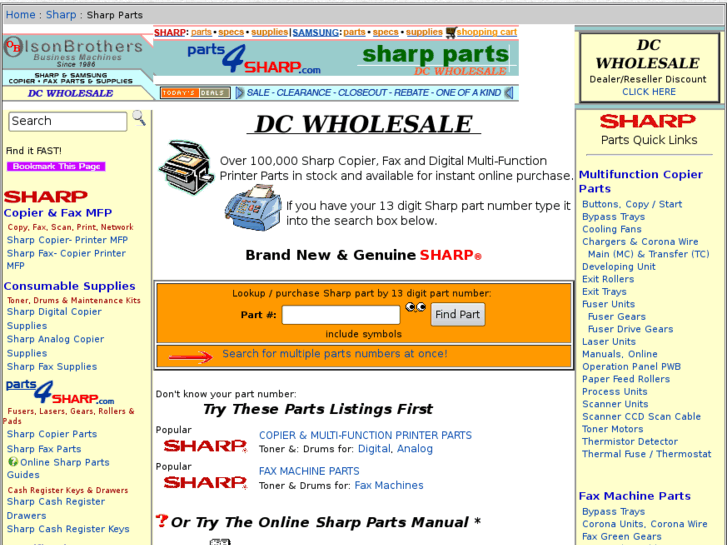 www.sharp-parts.com