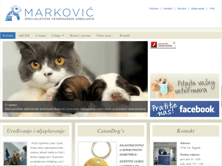 www.specijalisticke-veterinarske-ambulante-markovic.hr