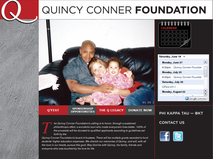 www.thequincyconnerfoundation.com