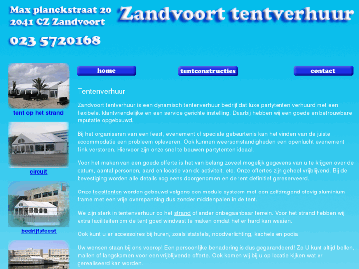 www.zandvoorttentverhuur.com