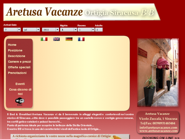 www.aretusavacanze.com