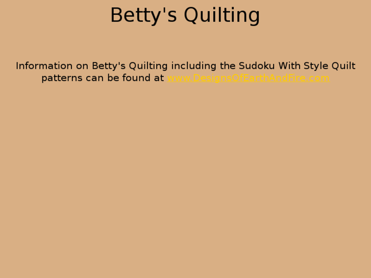 www.bettysquilting.com