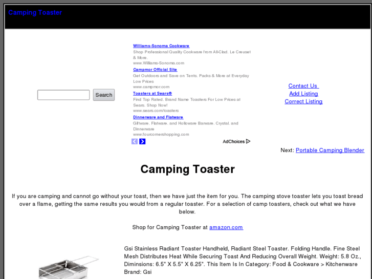 www.campingtoaster.com