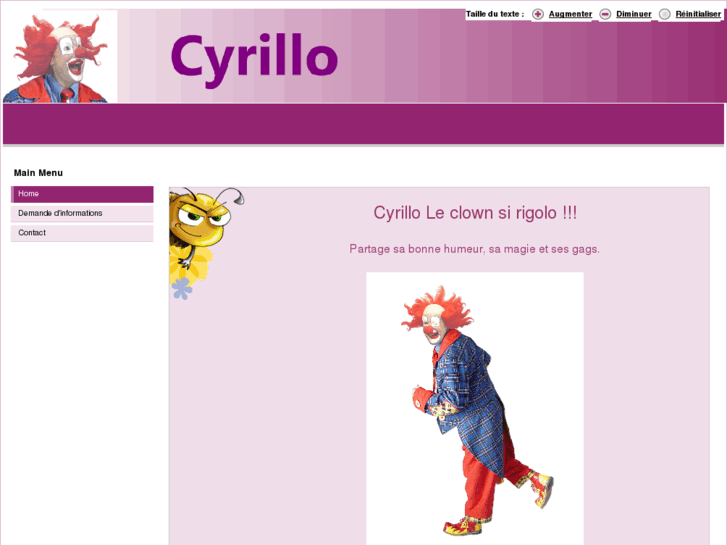 www.cyrilloclown.com