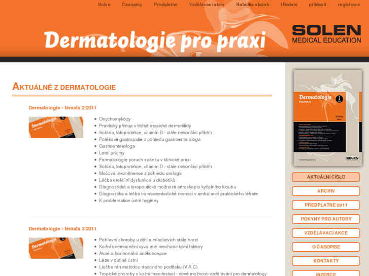 www.dermatologiepropraxi.cz