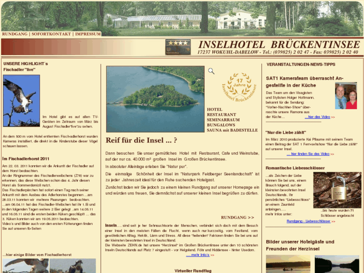 www.inselhotel-brueckentinsee.de