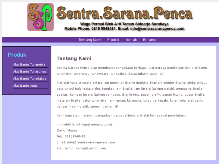 www.sentrasaranapenca.com