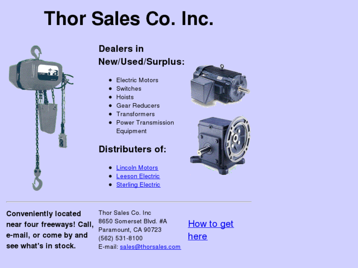 www.thorsales.com