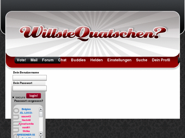 www.willstequatschen.com