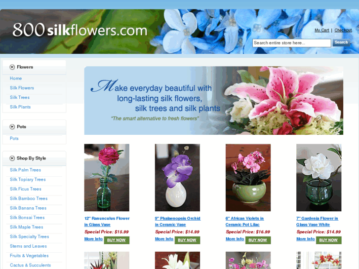 www.800silkflowers.com