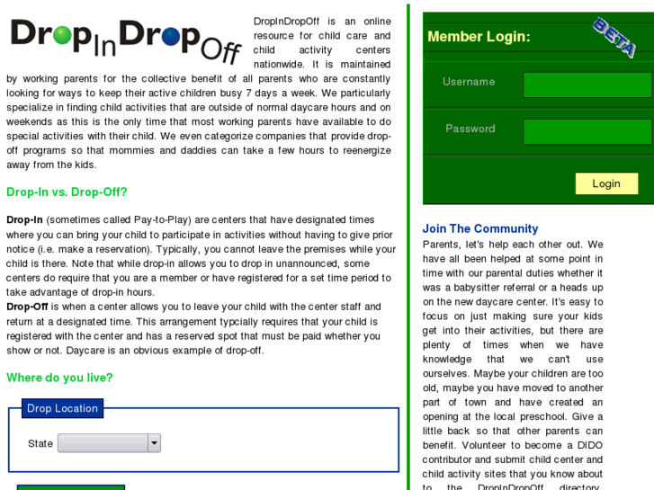 www.dropindropoff.com