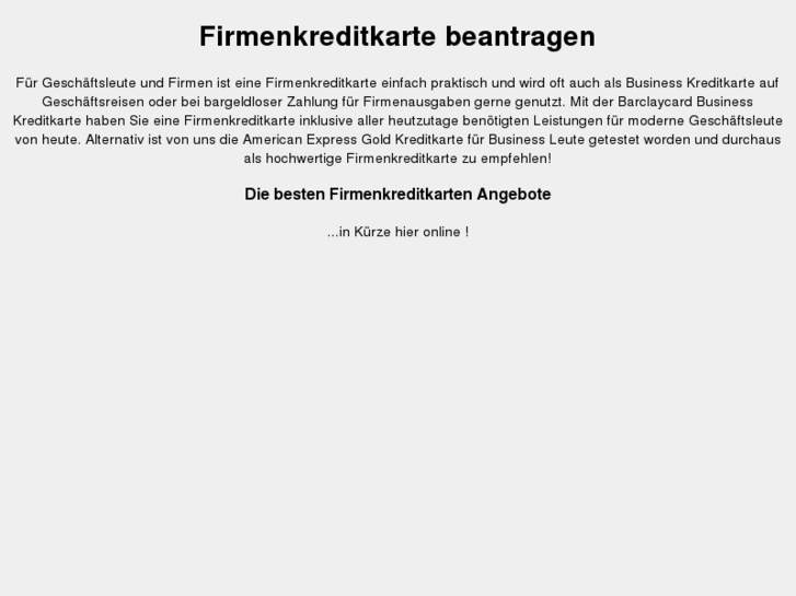 www.firmenkreditkarte.net