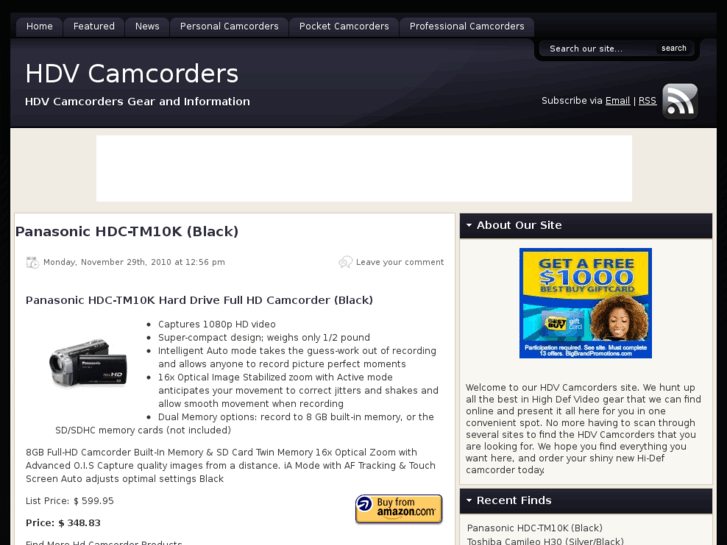 www.forhdvcamcorders.com