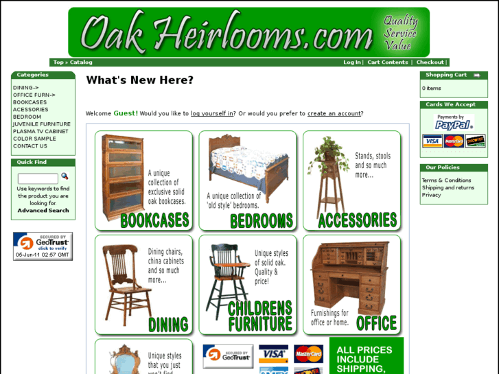 www.oakheirlooms.com