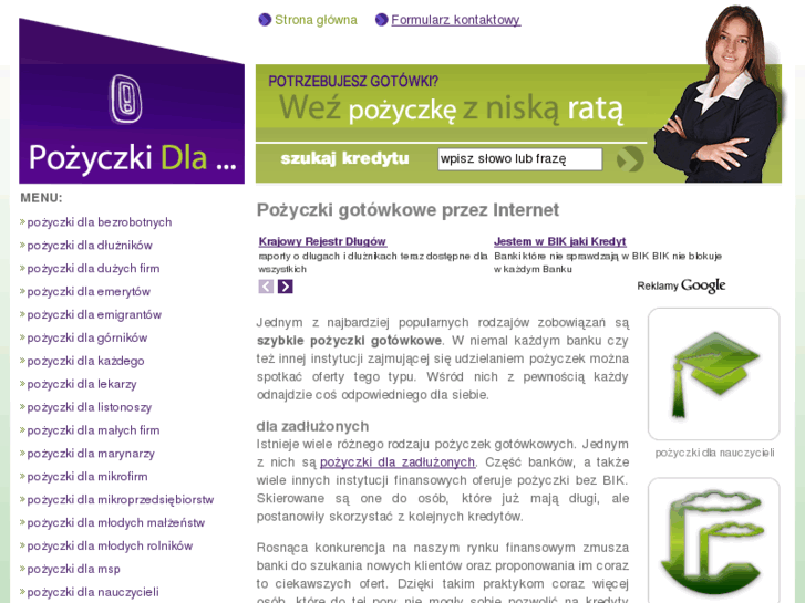 www.pozyczkidla.pl