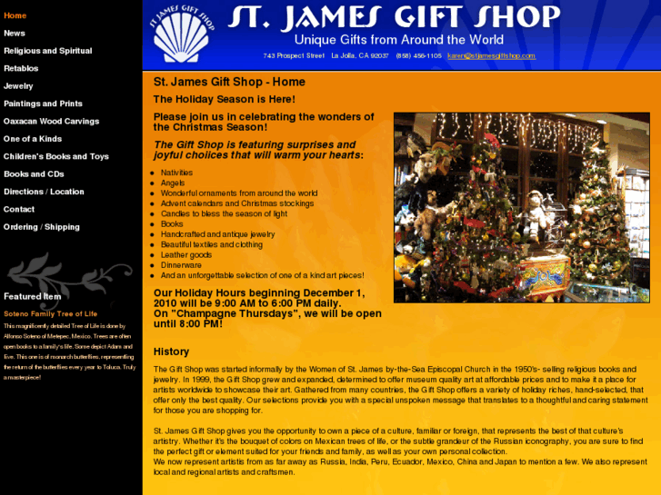 www.stjamesgiftshop.com