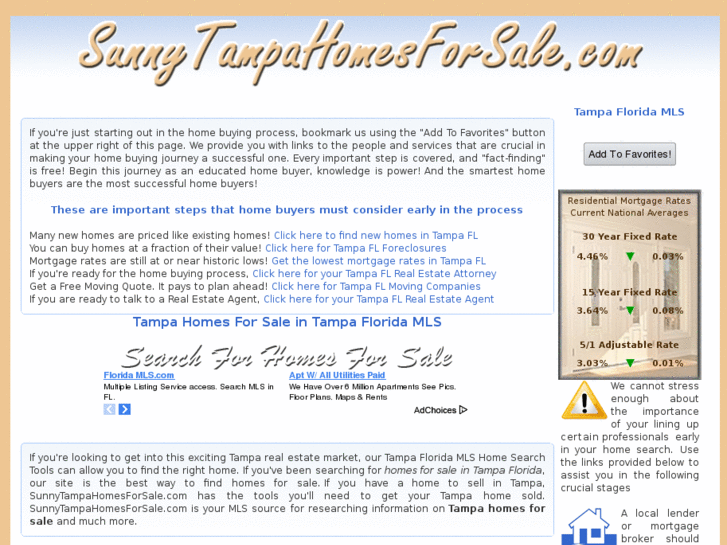 www.sunnytampahomesforsale.com