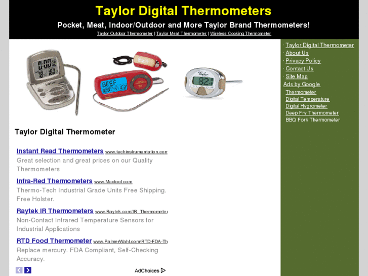 www.taylordigitalthermometer.com