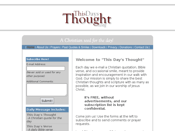 www.thisdaysthought.org