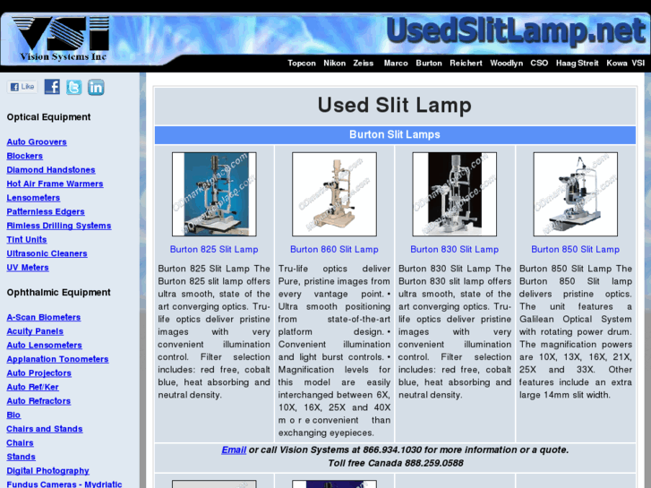 www.usedslitlamp.net