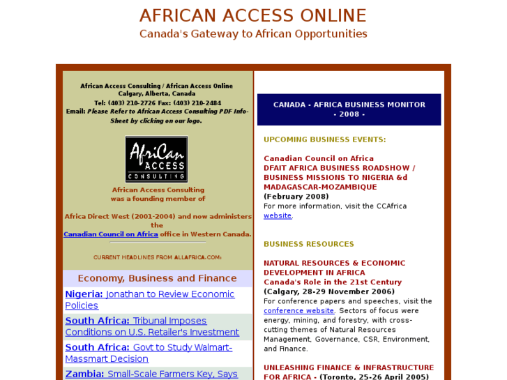 www.africanaccess.com