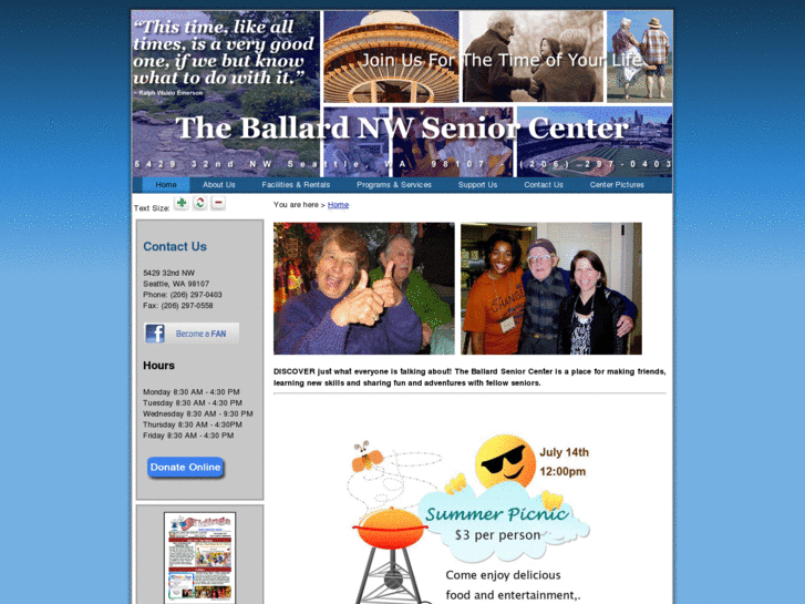 www.ballardseniorcenter.org