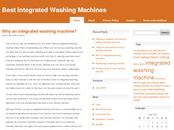 www.bestintegratedwashingmachines.com