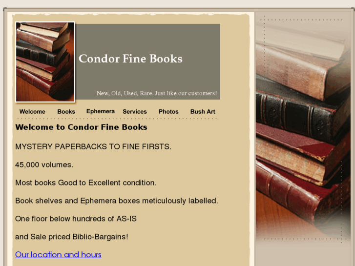 www.condorfinebooks.com