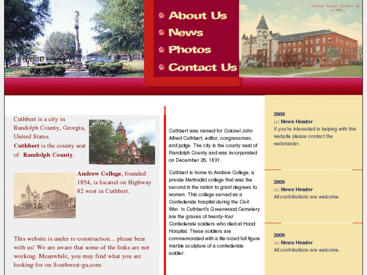 www.cuthbert-ga.com