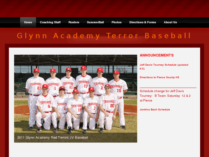 www.glynnacademybaseball.org