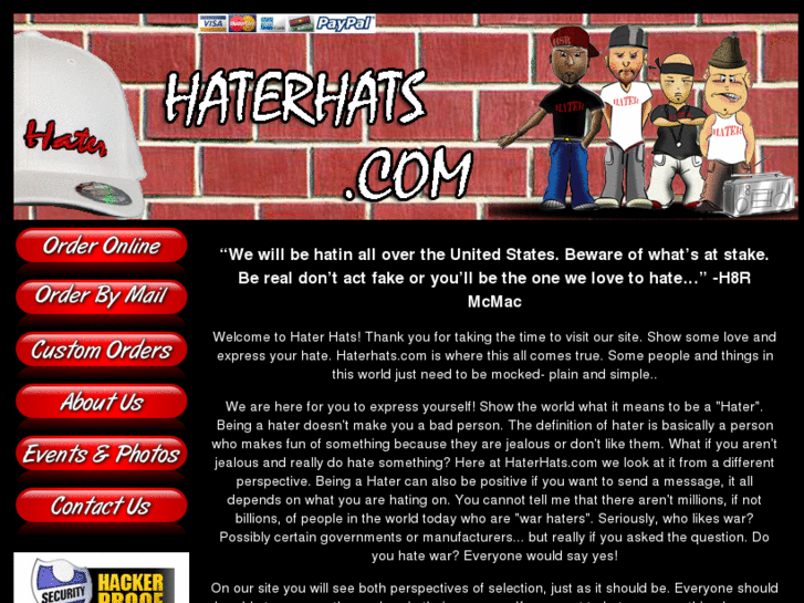 www.haterhats.com