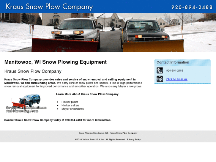 www.kraussnowplow-manitowocwi.com