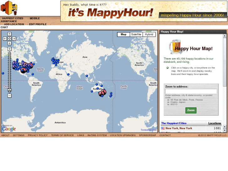 www.mappyhour.com