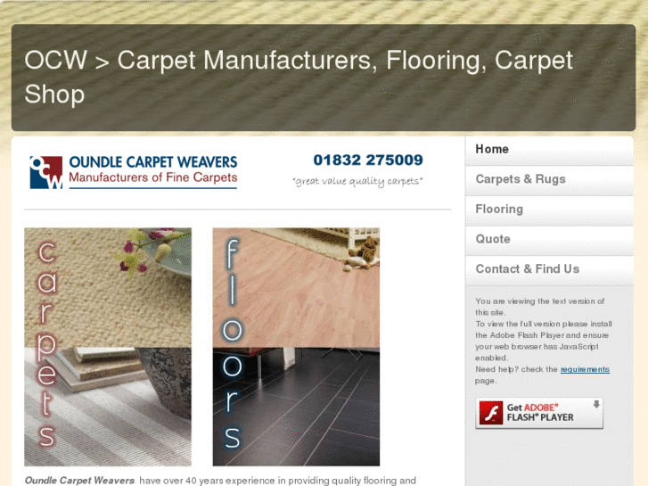 www.oundlecarpetweavers.com