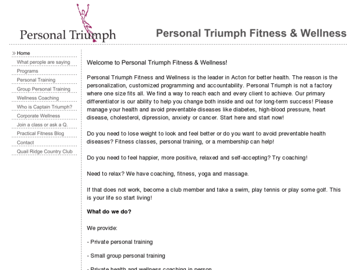 www.personal-triumph.com