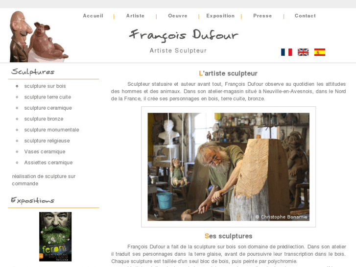 www.sculpteur-dufour.com