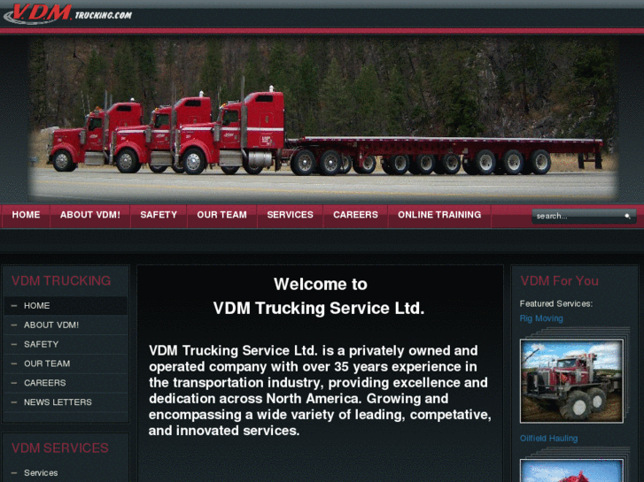 www.vdmtrucking.com