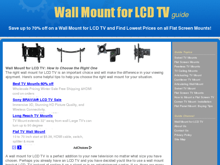 www.wallmountforlcdtv.net