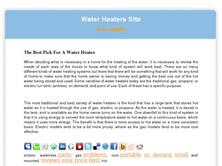 www.waterheaterssite.com